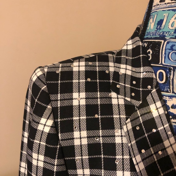 Vintage 1980’s Criscione NY Plaid Blazer - Picture 5 of 14